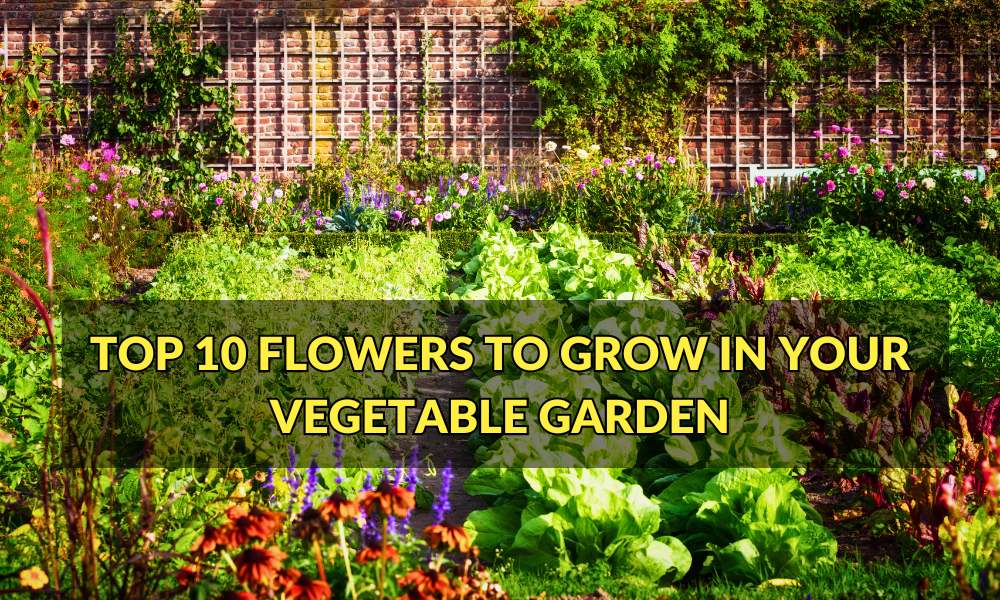 Top 10 Flowers To Grow In Your Vegetable Garden - Organicbazar Blog